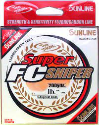 SUNLINE F.C-SNIPER CLEAR 12.LB 200YDS